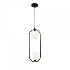 Maytoni Lampy Do Sypialni, Oświetlenie Do Sypialni|Lampy Do Jadalni<Ring Black 2 - - żyrandol nowoczesny