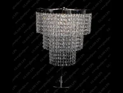 Glass LPS Lampy Biurkowe Kryształowe<S37 238/03/6; Ni - - kryształowa lampa biurkowa