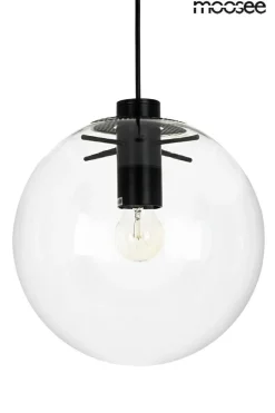 Moosee Żyrandole<Sandra 30 Czarna - - lampa wisząca