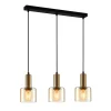 Italux Żyrandole|Lampy Wiszące Nad Ladę Kuchenną<Santia III gold - - lampa wisząca nowoczesna