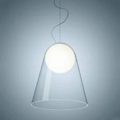 Foscarini Wiszące Ekskluzywne|Lampy Do Salonu, Oświetlenie Salonu<Satellight Ø36 przezroczysty - - lampa wisząca przezroczystyNapięcie: 230V