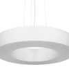 SOLLUX LIGHTING Żyrandole|Lampy Do Sypialni, Oświetlenie Do Sypialni<Saturno Slim 50 Biały - - lampa wisząca