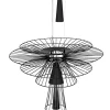 Moosee Żyrandole<Sesto Czarna - - lampa wisząca