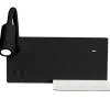 Milagro Kinkiety I Lampy Na Ścianę|Lampy Młodzieżowe<Shelf Black - - kinkiet nowoczesny