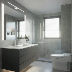 Milagro Lampy Do Łazienki<Shine Led White L60 - - naścienna łazienkowa
