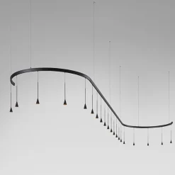 Bover Żyrandole|Wiszące Ekskluzywne<Skybell modular S/20L/40 czarny - - lampa wisząca