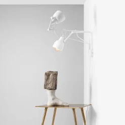 Artera Kinkiety I Lampy Na Ścianę|Kinkiety Nowoczesne<Soho 2 White - - kinkiet