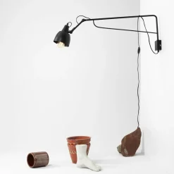 Artera Kinkiety I Lampy Na Ścianę|Kinkiety Nowoczesne<Soho Long Black - - kinkiet