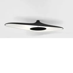 Luceplan Plafony Sufitowe I Ścienne|Plafony Ekskluzywne<Soleil Noir L120 czarny, biały - - lampa sufitowa czarny, białyNapięcie: 230V