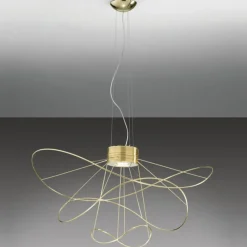 Axo Light Żyrandole|Wiszące Ekskluzywne<SP Hoops 3 złoty - - lampa wisząca