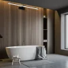 Milagro Lampy Do Łazienki<Splash Led Black 16W - - kinkiet łazienkowy