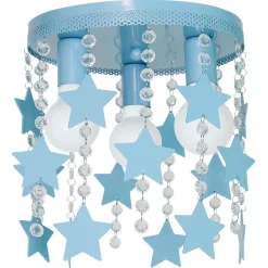 Milagro Lampy Do Pokoju Dziecięcego, Oświetlenie Dla Dzieci<Star blue - - plafon dziecięcy
