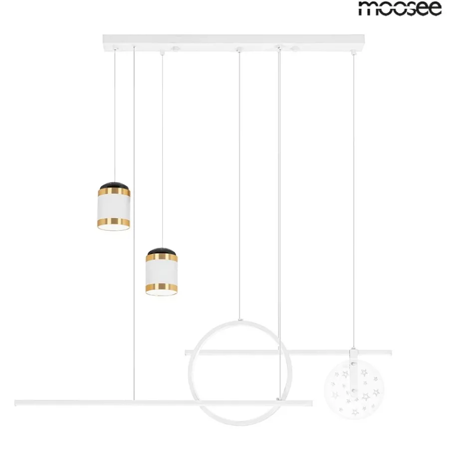 Moosee Żyrandole<Stars Biała - - lampa wisząca