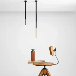 Artera Plafony Sufitowe I Ścienne|Nowoczesne Plafony Sufitowe<Stick 1 Long Black - - plafon