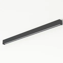 Nowodvorski Kinkiety I Lampy Na Ścianę<Straight Wall ed Graphite L - - kinkiet