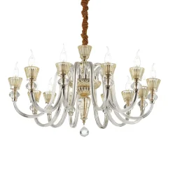 Ideal Lux Żyrandole<Strauss Sp12 - - lampa wisząca