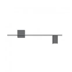 Vibia Kinkiety I Lampy Na Ścianę|Ekskluzywne I Luksusowe Kinkiety<Structural 2610 ciemny szary - - kinkiet