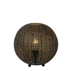 Lucide Lampki Na Biurko, Oświetlenie Biurkowe|Lampy Do Salonu, Oświetlenie Salonu<Tahar Ø33 czarny - - lampa biurkowa czarnyNapięcie: 230V
