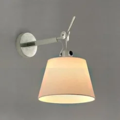 Artemide Kinkiety I Lampy Na Ścianę|Ekskluzywne I Luksusowe Kinkiety<Tolomeo Ø32 polerowane aluminium - - lampa ścienna polerowane aluminiumNapięcie: 230V
