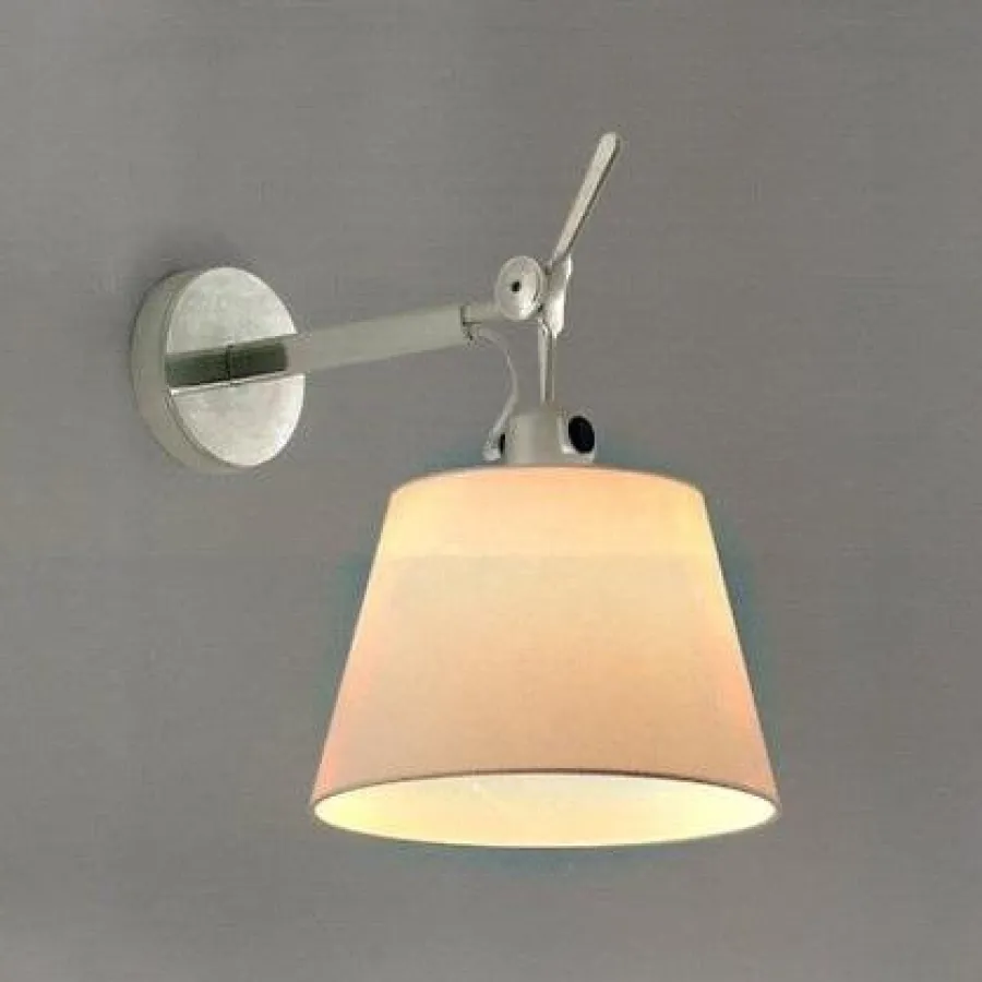 Artemide Kinkiety I Lampy Na Ścianę|Ekskluzywne I Luksusowe Kinkiety<Tolomeo Ø32 polerowane aluminium - - lampa ścienna polerowane aluminiumNapięcie: 230V
