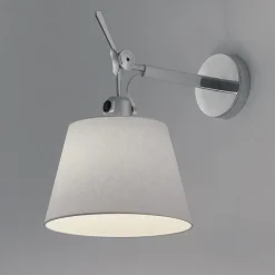 Artemide Kinkiety I Lampy Na Ścianę|Ekskluzywne I Luksusowe Kinkiety<Tolomeo Ø32 szary - - lampa ścienna szaryNapięcie: 230V