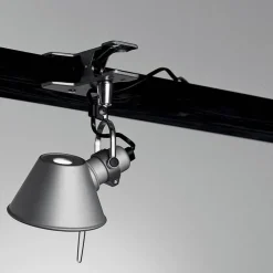 Artemide Lampki Na Biurko, Oświetlenie Biurkowe|Biurkowe Ekskluzywne<Tolomeo Micro H20 alu - - lampa biurkowa aluNapięcie: 230V