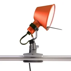 Artemide Lampki Na Biurko, Oświetlenie Biurkowe|Biurkowe Ekskluzywne<Tolomeo Micro H20 czerwony - - lampa biurkowa czerwonyNapięcie: 230V