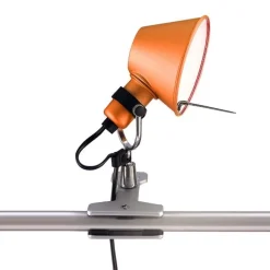 Artemide Lampki Na Biurko, Oświetlenie Biurkowe|Biurkowe Ekskluzywne<Tolomeo Micro H20 pomarańczowy - - lampa biurkowa pomarańczowyNapięcie: 230V