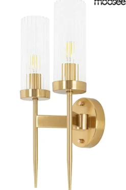Moosee Kinkiety I Lampy Na Ścianę<Torch Twin Złota - - lampa ścienna