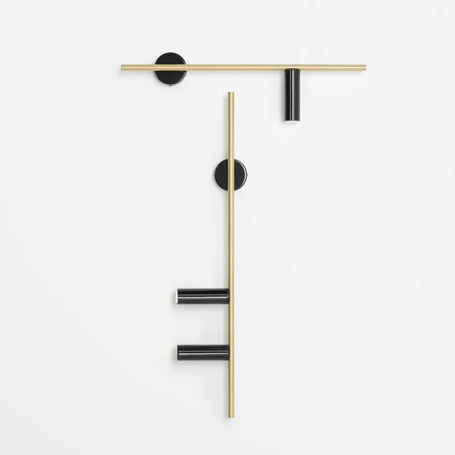 Artera Kinkiety I Lampy Na Ścianę|Kinkiety Nowoczesne<Trevo 1 Wall Brass - - kinkiet