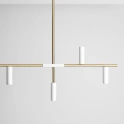 Artera Plafony Sufitowe I Ścienne|Lampy Do Kuchni, Oświetlenie Kuchenne<Trevo 6 White Brass - - plafon