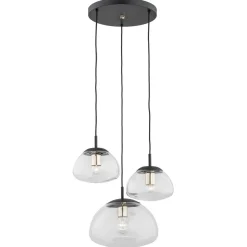 Argon Żyrandole<Trini 1492 - - lampa wisząca 3 pł. na okrągłej podsufitce