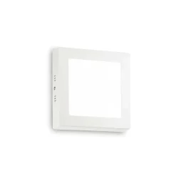 Ideal Lux Kinkiety I Lampy Na Ścianę|Lampy Do Salonu, Oświetlenie Salonu<UNIVERSAL 12W SQUARE - - kinkiet