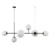Italux Żyrandole|Nowoczesne Lampy Wiszące<Vailante czarny - - lampa wisząca nowoczesna
