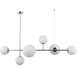 Italux Żyrandole|Lampy Do Kuchni, Oświetlenie Kuchenne<Vailante srebrny - - lampa wisząca nowoczesna