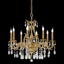 Possoni Żyrandole|Lampy Wiszące Klasyczne<Versailles 093/8-Sh/G - - lampa wisząca