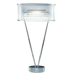 Leucos Lampki Na Biurko, Oświetlenie Biurkowe|Biurkowe Ekskluzywne<Vittoria T1 przezroczysty - - lampa biurkowa