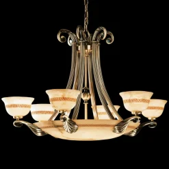 Possoni Żyrandole|Lampy Wiszące Klasyczne<Vivienne 2500/6+6 - - lampa wisząca