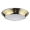 Elstead Lighting Plafony Sufitowe I Ścienne|Lampy Do Salonu, Oświetlenie Salonu<Welland F-S-PB Led Polished Brass - - lampa łazienkowa