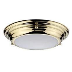 Elstead Lighting Plafony Sufitowe I Ścienne|Lampy Do Salonu, Oświetlenie Salonu<Welland F-S-PB Led Polished Brass - - lampa łazienkowa