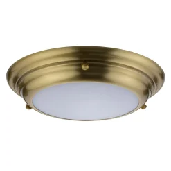 Elstead Lighting Plafony Sufitowe I Ścienne|Lampy Do Kuchni, Oświetlenie Kuchenne<Welland Led Aged Brass - - lampa łazienkowa