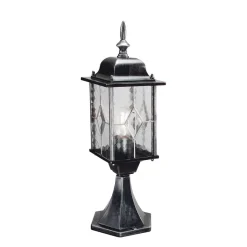 Elstead Lighting Lampy Ogrodowe Stojące|Lampy Ogrodowe, Oświetlenie Do Ogrodu<Wexford Black Silver - - lampa stojąca niska