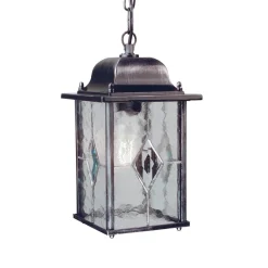 Elstead Lighting Lampy Wiszące Zewnętrzne|Lampy Ogrodowe, Oświetlenie Do Ogrodu<Wexford Black Silver - - lampa wisząca ogrodowa