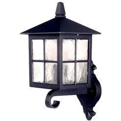 Elstead Lighting Kinkiety Zewnętrzne: Ogrodowe I Elewacyjne|Lampy Ogrodowe, Oświetlenie Do Ogrodu<Winchester Black - - kinkiet góra