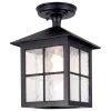 Elstead Lighting Lampy Zewnętrzne Sufitowe Na Taras I Dom|Lampy Ogrodowe, Oświetlenie Do Ogrodu<Winchester Black - - lampa sufitowa ogrodowa