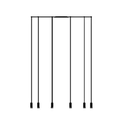 Vibia Żyrandole|Wiszące Ekskluzywne<Wireflow FreeForm 0355 czarny - - lampa wisząca