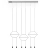 Vibia Żyrandole|Wiszące Ekskluzywne<Wireflow Lineal 0325 czarny - - lampa wisząca