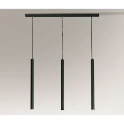 Antigo Lampy Do Jadalni|Żyrandole<Yabu (czarny) - 5527 - - zwis