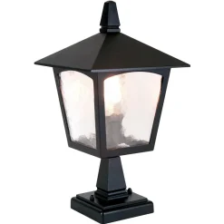 Elstead Lighting Lampy Ogrodowe Stojące|Lampy Ogrodowe, Oświetlenie Do Ogrodu<York Black - - lampa stojąca ogrodowa