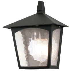 Elstead Lighting Kinkiety Zewnętrzne: Ogrodowe I Elewacyjne|Lampy Ogrodowe, Oświetlenie Do Ogrodu<York Black - - kinkiet ogrodowy